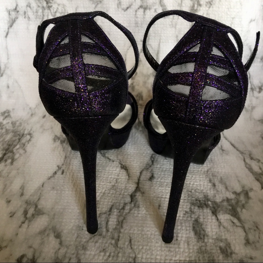 Purple Stuart Weitzman Sandals; 8.5M - Picture 5 of 8